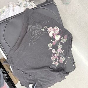 Floral Graphic Women's Top XL